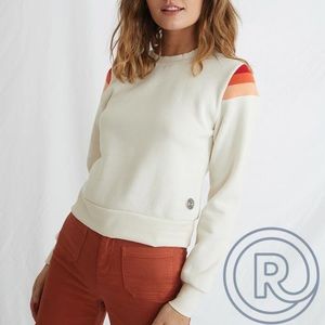 NWT Re-Spun Banks Crewneck in Natural